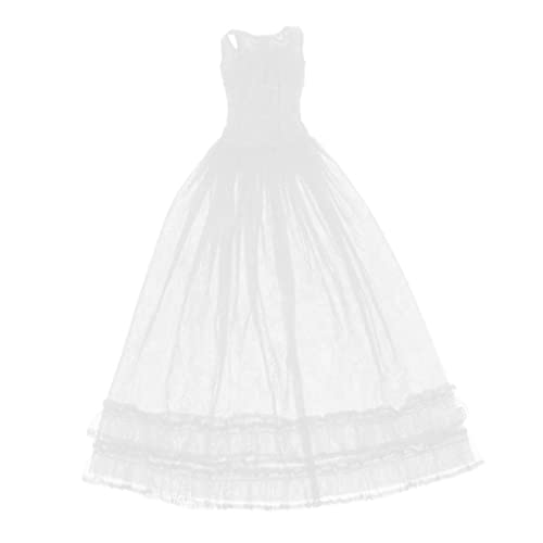 Harilla 1/3 BJD Puppenkleidung 60cm Puppen Abendtanzkleid für BJD Puppenkleidung für Formale, Weiß Harilla 1/3 BJD Puppenkleidung 60cm Puppen Abendtanzkleid für BJD Puppenkleidung für Formale, Weiß von Harilla