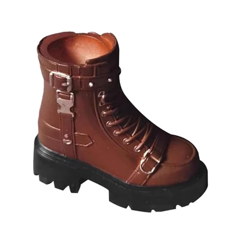 Harilla 1/6 Maßstab Actionfiguren Boots BJD Puppenschuhe für 12in Girl Puppenmodische Kollektionen 12 "Puppenstiefel Kostüme ACCS, Braun Harilla 1/6 Maßstab Actionfiguren Boots BJD Puppenschuhe für 12in Girl Puppenmodische Kollektionen 12 "Puppenstiefel Kostüme ACCS, Braun von Harilla