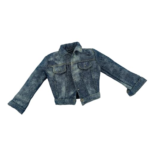 Harilla 1/6 Puppenjacke, Outfit, Mini -Kinder tun Play -Kostüm, Puppenkleidung für 12 -Zoll -Actionfiguren Zubehör Dekoration, Dunkelblau Harilla 1/6 Puppenjacke, Outfit, Mini -Kinder tun Play -Kostüm, Puppenkleidung für 12 -Zoll -Actionfiguren Zubehör Dekoration, Dunkelblau von Harilla
