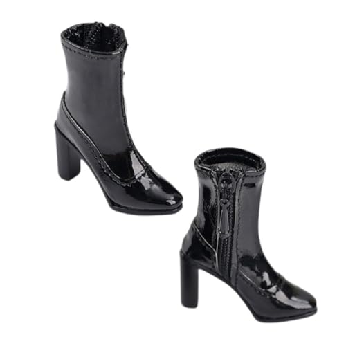 Harilla 1/6 Skala Frauen Finden Sie Kurze Stiefel für Action Figur Casual tragbares weiches Accessoire Fashion Doll High Heeled Schuhe Mini Harilla 1/6 Skala Frauen Finden Sie Kurze Stiefel für Action Figur Casual tragbares weiches Accessoire Fashion Doll High Heeled Schuhe Mini von Harilla
