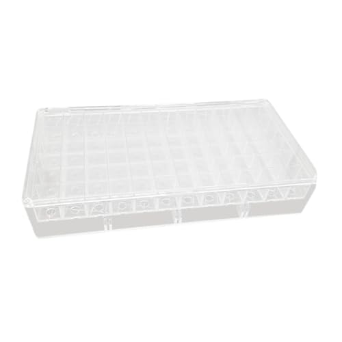 Harilla 1/64 Model Autorad Aufbewahrungsbox Organizer Compact Geschenkidee Acryl Display Hülle staubdicht für Sammler Kinder Erwachsene Jungen, 36 Gitter von Harilla
