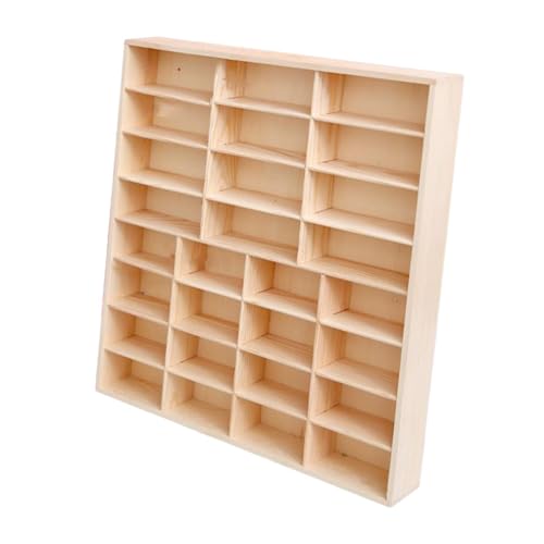 Harilla 1/64 Spielzeugauto -Display -Hülle Zahlen Anzeige Schrank Sparminiplatten -Miniatur -Messkoffer für Puppenfigur -Regal -Bürobrillen, 28 Gitter Harilla 1/64 Spielzeugauto -Display -Hülle Zahlen Anzeige Schrank Sparminiplatten -Miniatur -Messkoffer für Puppenfigur -Regal -Bürobrillen, 28 Gitter von Harilla