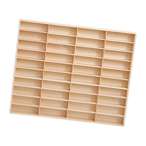Harilla 1/64 Spielzeugauto -Display -Hülle Zahlen Anzeige Schrank Sparminiplatten -Miniatur -Messkoffer für Puppenfigur -Regal -Bürobrillen, 40 Gitter Harilla 1/64 Spielzeugauto -Display -Hülle Zahlen Anzeige Schrank Sparminiplatten -Miniatur -Messkoffer für Puppenfigur -Regal -Bürobrillen, 40 Gitter von Harilla