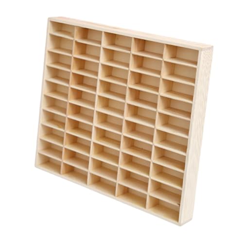 Harilla 1/64 Spielzeugauto -Display -Hülle Zahlen Anzeige Schrank Sparminiplatten -Miniatur -Messkoffer für Puppenfigur -Regal -Bürobrillen, 50 Gitter Harilla 1/64 Spielzeugauto -Display -Hülle Zahlen Anzeige Schrank Sparminiplatten -Miniatur -Messkoffer für Puppenfigur -Regal -Bürobrillen, 50 Gitter von Harilla