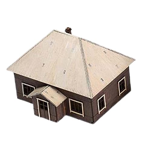 Harilla 1/72 Hausmodellbausätze, Landschaftsbaumaterialien, Hobbyspielzeug, pädagogisches Lernspielzeug, Layout-Landschaft für Diorama, Layout-Zubehör, Stil d von Harilla