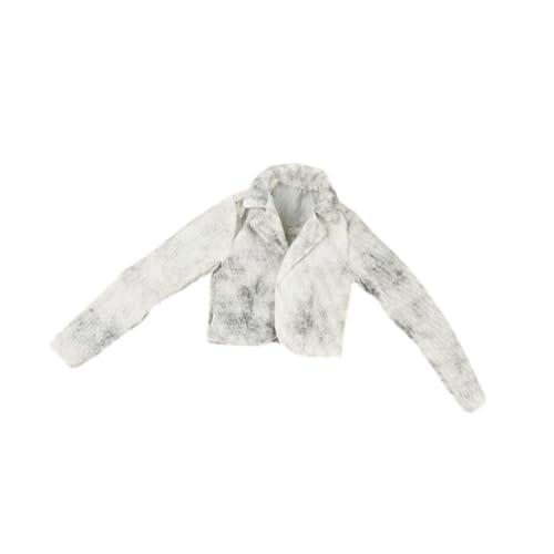 Harilla 1: 6 Mantel Miniatur -Outfit komfortable leichte Accessoire Requisite tragbare Trendy Casual Puppenmodell Kurzjacke Figur Körper, Weiß Harilla 1: 6 Mantel Miniatur -Outfit komfortable leichte Accessoire Requisite tragbare Trendy Casual Puppenmodell Kurzjacke Figur Körper, Weiß von Harilla