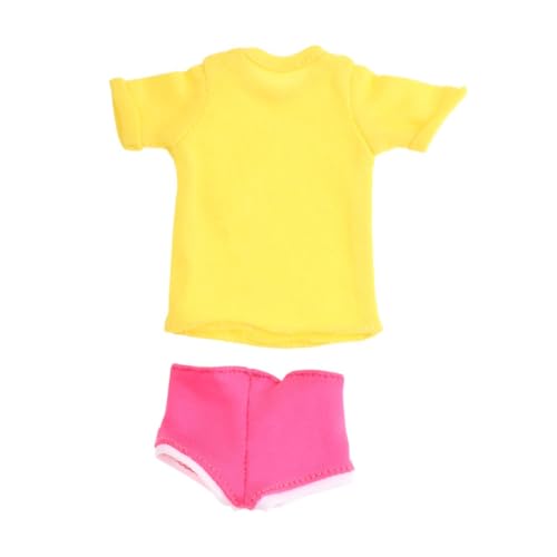 Harilla 1: 6 Skala Frauen Kurzarm und Shorts Mini Puppe Casual Tops Mode -Action -Figur Kleidung für 12 -Zoll -Actionfigur Dress Up Harilla 1: 6 Skala Frauen Kurzarm und Shorts Mini Puppe Casual Tops Mode -Action -Figur Kleidung für 12 -Zoll -Actionfigur Dress Up von Harilla