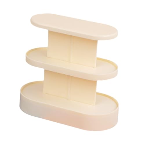 Harilla 1:12 Dollhouse Display Regal Food Counter Accessoires Miniaturmöbel für Supermarktregale DIY -Projekte kreative Spielzeuge, Gelb von Harilla