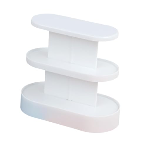 Harilla 1:12 Dollhouse Display Regal Food Counter Accessoires Miniaturmöbel für Supermarktregale DIY -Projekte kreative Spielzeuge, Weiß von Harilla