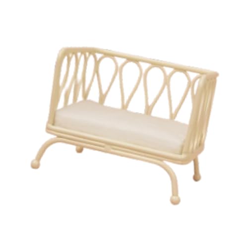 Harilla 1:12 Puppenhaus Sofa Miniatur Möbel Simulation Zubehör Spielzeug Puppe Zubehör Dekoration für Wohnzimmer Schlafzimmer Dekor, Einzelsofa Harilla 1:12 Puppenhaus Sofa Miniatur Möbel Simulation Zubehör Spielzeug Puppe Zubehör Dekoration für Wohnzimmer Schlafzimmer Dekor, Einzelsofa von Harilla