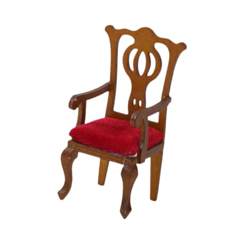 Harilla 1:12 Puppenhaus -Stuhlpuppenzubehör Simulation Simulation Tat Play Toy Furniture Model für Mädchen Jungen Kleinkinder 3+ Kinder Geschenk, Einzelstuhl Harilla 1:12 Puppenhaus -Stuhlpuppenzubehör Simulation Simulation Tat Play Toy Furniture Model für Mädchen Jungen Kleinkinder 3+ Kinder Geschenk, Einzelstuhl von Harilla