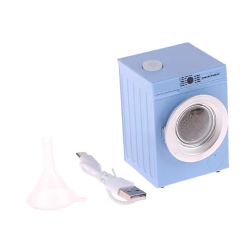 Harilla 1:12 Puppenhausmöbel Elektrische Waschmaschine Trommelwaschmaschine für Schlafzimmer Puppenhaus Wäsche Badezimmer Wohnzimmer, Blau Harilla 1:12 Puppenhausmöbel Elektrische Waschmaschine Trommelwaschmaschine für Schlafzimmer Puppenhaus Wäsche Badezimmer Wohnzimmer, Blau von Harilla
