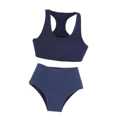 Harilla 1:12 Sport-Tanktop-Shorts-Set, Miniatur-Puppenmodell-Kleidung, modische Ankleide-Mini-Kleidung für 6 Zoll weibliche Actionfiguren, Marine Harilla 1:12 Sport-Tanktop-Shorts-Set, Miniatur-Puppenmodell-Kleidung, modische Ankleide-Mini-Kleidung für 6 Zoll weibliche Actionfiguren, Marine von Harilla