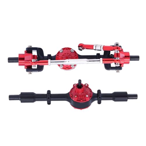 Harilla 1:16 Vorder- und Hinterachse Vordere hintere Hobby -Hobby -Auto Praktische DIY -ACCS Ersatzteile für C14 C24 B14, Style A von Harilla
