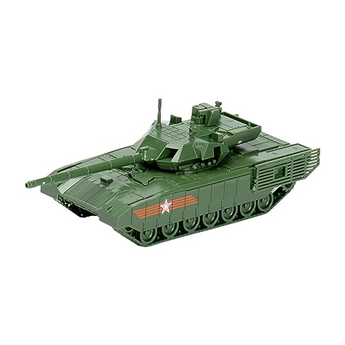 Harilla 1:72 Raupenwagen, Montage von gepanzerten Fahrzeugen, Bastelset, Miniatur 4D Panzermodell für Tischdekoration und Sammlung, T14 grün von Harilla
