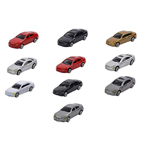 Harilla 10 Pack 1/87 Ho Maßstab Modellautos, 1:87 Lackierte Model Autos, Ho Scale Modell Zugfahrzeuge für HO/TT Bahn Landschaftsgebäude Harilla 10 Pack 1/87 Ho Maßstab Modellautos, 1:87 Lackierte Model Autos, Ho Scale Modell Zugfahrzeuge für HO/TT Bahn Landschaftsgebäude von Harilla