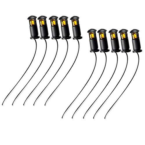 Harilla 10er Pack Straßenlaterne Landschaft Modellbahn Laternenpfahl Rasen LED Leuchten Harilla 10er Pack Straßenlaterne Landschaft Modellbahn Laternenpfahl Rasen LED Leuchten von Harilla