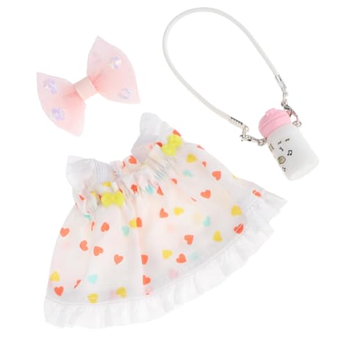 Harilla 15cm Puppenkleid,Puppenkleidung für Mädchen,süßes Puppenzubehör-Kostüm,modische süße Puppenkleidung,Haarschmuck für den Kindergeburtstag, Rotes Herz Harilla 15cm Puppenkleid,Puppenkleidung für Mädchen,süßes Puppenzubehör-Kostüm,modische süße Puppenkleidung,Haarschmuck für den Kindergeburtstag, Rotes Herz von Harilla