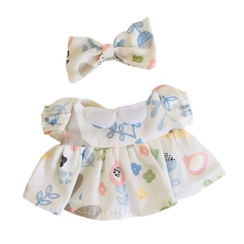 Harilla 17 cm Puppenkleidung, Puppenkleid, Plüschpuppenzubehör, Bequeme Foto-Requisiten, stilvolle Anziehpuppenkleidung, Puppen-Outfits, Blau Harilla 17 cm Puppenkleidung, Puppenkleid, Plüschpuppenzubehör, Bequeme Foto-Requisiten, stilvolle Anziehpuppenkleidung, Puppen-Outfits, Blau von Harilla