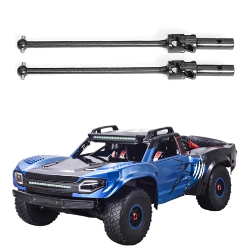 Harilla 2 Stück 1/7 RC-Auto -Antriebswellensatz Antriebswelle Hochleistungsersatz zu installierendes professionelles LKW-DIY-Zubehör von Harilla