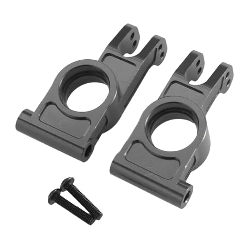 Harilla 2 Stück 1/7 RC Auto Hinterachssitz Ersatzteil Fahrzeugteile Spielzeug Hobby Zubehör Metall Upgrade Teil für Replace 7303, Grau Harilla 2 Stück 1/7 RC Auto Hinterachssitz Ersatzteil Fahrzeugteile Spielzeug Hobby Zubehör Metall Upgrade Teil für Replace 7303, Grau von Harilla きん