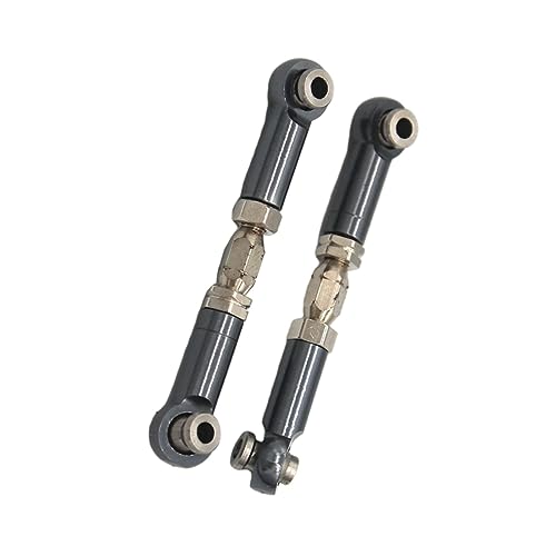 Harilla 2 Stück Lenkstangen für RC Auto, Metallverbindungsteile, Ersatzteile für 1:16 Modelle 16210 16207, grau Harilla 2 Stück Lenkstangen für RC Auto, Metallverbindungsteile, Ersatzteile für 1:16 Modelle 16210 16207, grau von Harilla