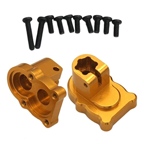 Harilla 2 Stücke 1:24 RC Hinterrad Sitz Upgrade für Modell Auto DIY Zubehör, GELB von Harilla