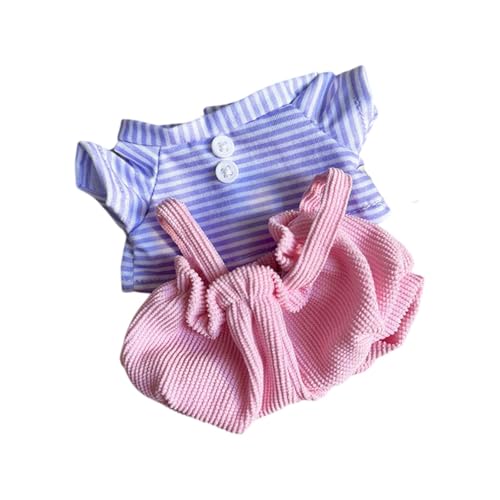 Harilla 20 cm Plüschpuppen Kleidung, Accessoires, Spielzeugkleid für Geburtstagsgeschenke, DIY Vorräte, Rosa Harilla 20 cm Plüschpuppen Kleidung, Accessoires, Spielzeugkleid für Geburtstagsgeschenke, DIY Vorräte, Rosa von Harilla