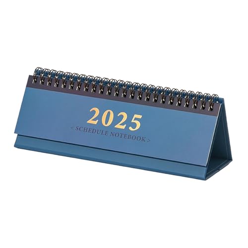Harilla 2025 Tischkalender, Kleiner Klappkalender für Planung, Verwendung, Tagesplaner, Tischkalender für Tischdekoration, Schreibtischdekoration, Blau Harilla 2025 Tischkalender, Kleiner Klappkalender für Planung, Verwendung, Tagesplaner, Tischkalender für Tischdekoration, Schreibtischdekoration, Blau von Harilla
