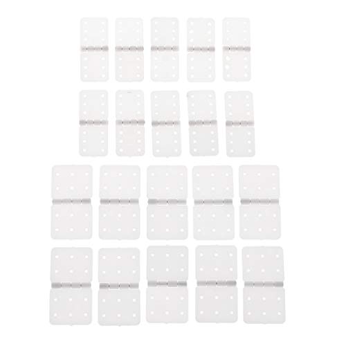 Harilla 20x Scharniere für RC Flugzeug Flugzeugzubehör, 12x24mm Und 20x36mm Harilla 20x Scharniere für RC Flugzeug Flugzeugzubehör, 12x24mm Und 20x36mm von Harilla