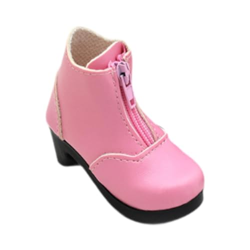 Harilla 24 "Puppenstiefel Miniaturpuppenschuhe Handgefertigte Kleidungskomfort High Top Doll Stiefel für Szenenfoto Requisite Weibliche Actionfiguren, Rosa Harilla 24 "Puppenstiefel Miniaturpuppenschuhe Handgefertigte Kleidungskomfort High Top Doll Stiefel für Szenenfoto Requisite Weibliche Actionfiguren, Rosa von Harilla