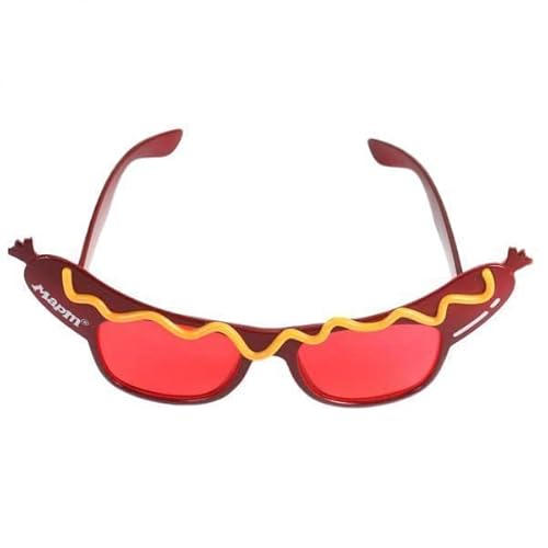 Harilla 2x Lustiges Hot Dog Sonnenbrillen Kostüm, Ausgefallene, Verkleidete Brille, Requisiten, Gastgeschenke Harilla 2x Lustiges Hot Dog Sonnenbrillen Kostüm, Ausgefallene, Verkleidete Brille, Requisiten, Gastgeschenke von Harilla