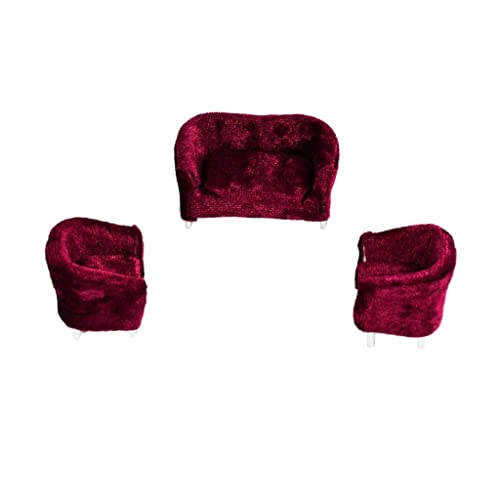 Harilla 3 Puppenhaus möbel – Puppen – Sofa, Rot, 1/25 Harilla 3 Puppenhaus möbel – Puppen – Sofa, Rot, 1/25 von Harilla
