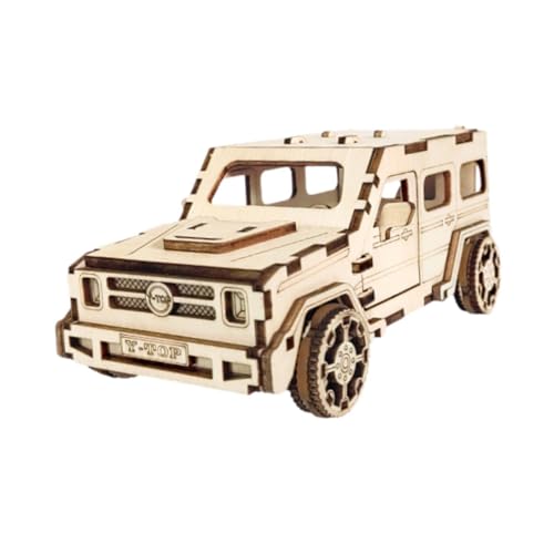 Harilla 3D -Holz -Puzzle -Auto -Kit, Fahrzeuggebäude Kit Handwerk Dekor Gehirn Teaser Mechanical Car Modell für Teenager Erwachsene einzigartige Geschenk von Harilla