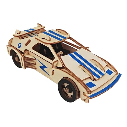 Harilla 3D Puzzle Modellauto Set Fahrzeugbauspielzeug Verbessern Sie die Koordination Holzmodellbausätze für Partykinder ab 8 Jahren von Harilla