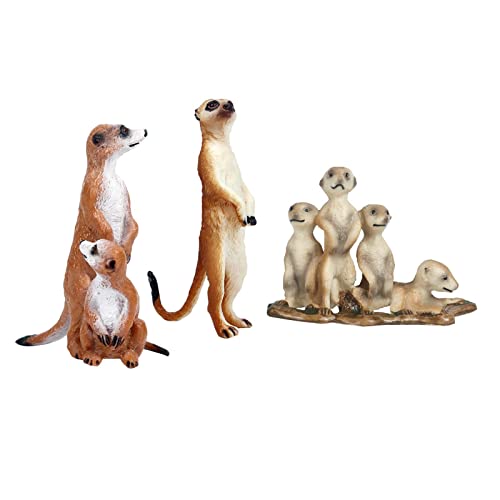 Harilla 3er Pack Afrikanische Dschungeltiere, Spielzeug Erdmännchen, Plastikfigur, Spielset Harilla 3er Pack Afrikanische Dschungeltiere, Spielzeug Erdmännchen, Plastikfigur, Spielset von Harilla
