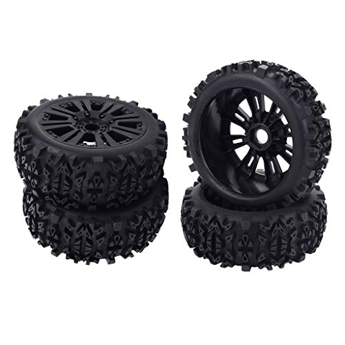 Harilla 4 Packungen Reifen Crawler Climbing 1/8 RC Truck DIY Ersatz von Harilla