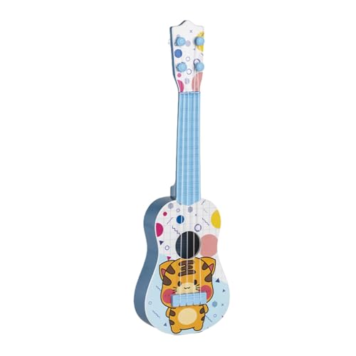 Harilla 4 Saiten Mini-Kindergitarre, Mini-Gitarrenspielzeug, Kinderspielzeug-Ukulele-Gitarre für Kinder ab 3 Jahren, Jungen und Mädchen, Stil c von Harilla