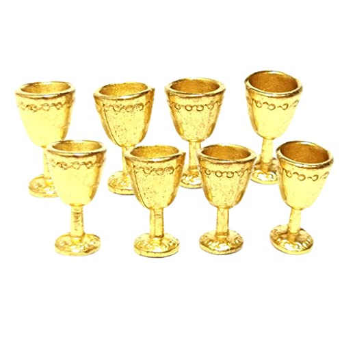 Harilla 8 Saftbecher Kelch 1:12 Getränkebecher Puppenhaus Spielküche Spielzeug Gold Harilla 8 Saftbecher Kelch 1:12 Getränkebecher Puppenhaus Spielküche Spielzeug Gold von Harilla
