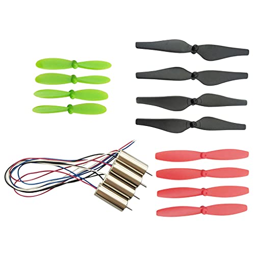 Harilla 8520 Bürstenmotor 3,7 V CW/CCW Hohlbechermotor mit Propellerpropeller für RC Drohne von Harilla