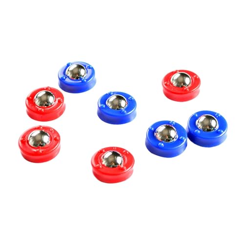 Harilla 8X Shuffleboard Pucks Shuffleboard, Tischausrüstung Rolling Bead, Indoor Shuffleboard Games Pucks für Reisetischspiel Harilla 8X Shuffleboard Pucks Shuffleboard, Tischausrüstung Rolling Bead, Indoor Shuffleboard Games Pucks für Reisetischspiel von Harilla