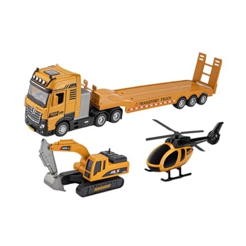 Harilla Abschleppwagen-Spielzeug, Maßstab 1:50, technischer LKW, frühes Lernen mit Mini-Helikopter, Rückzugsfahrzeug für Kinder im Alter von 2, 3, 4, 5 und 6, Bagger Harilla Abschleppwagen-Spielzeug, Maßstab 1:50, technischer LKW, frühes Lernen mit Mini-Helikopter, Rückzugsfahrzeug für Kinder im Alter von 2, 3, 4, 5 und 6, Bagger von Harilla