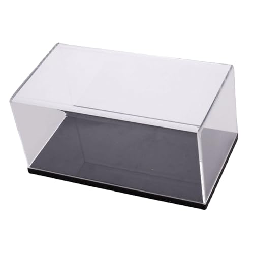 Harilla Acryl -Sammlerspielzeuganzeigen Show Case 5.5x2.7x3inch Vielseitiger Arbeitsplatten -Organisator für Figurenzubehör Leichtgewicht von Harilla