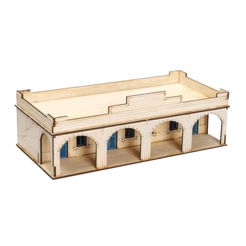 Harilla Architektur-Modellbausätze im Maßstab 1:72, Holzhausmodell, 3D-Holzpuzzle, handgefertigte Miniaturgebäude, DIY-Bausätze, Kuppeltür Harilla Architektur-Modellbausätze im Maßstab 1:72, Holzhausmodell, 3D-Holzpuzzle, handgefertigte Miniaturgebäude, DIY-Bausätze, Kuppeltür von Harilla