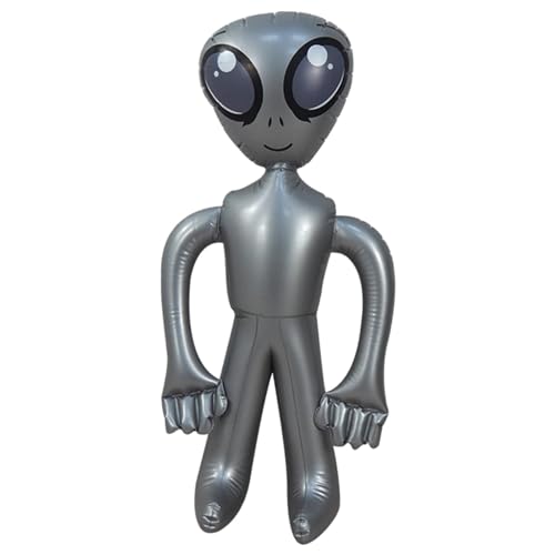 Harilla Aufblasbare Alien-Requisiten, Cartoon-Aufblas-Alien-Spielzeug, aufblasbare Figuren für Erwachsene und Kinder, Spielzeug für Weltraum-Themenparty von Harilla