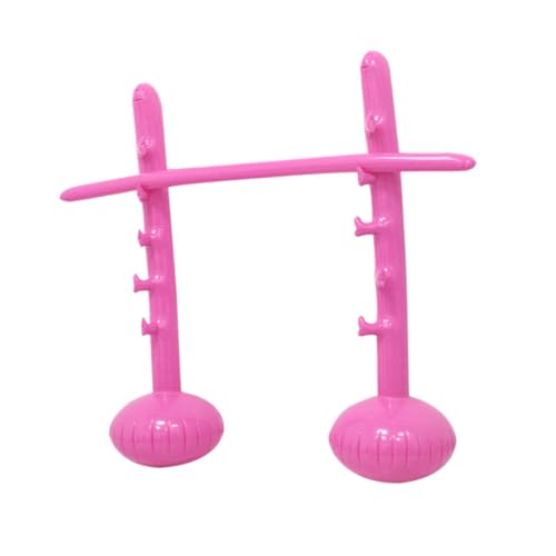 Harilla Aufblasbare Hochsprungstange, Spiel-Requisite, lustige, interaktive Karnevalsaktivität, Outdoor-Spielzeug, aufblasbarer Pfosten für Hofpicknick, Rosa Harilla Aufblasbare Hochsprungstange, Spiel-Requisite, lustige, interaktive Karnevalsaktivität, Outdoor-Spielzeug, aufblasbarer Pfosten für Hofpicknick, Rosa von Harilla