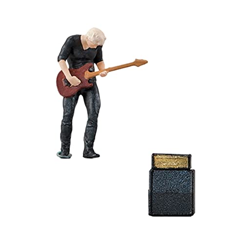 Harilla Bassist Menschenfigur, Miniaturmodell im Maßstab 1:64, handbemalte Figuren für Zuglayout und Mikrolandschaft Harilla Bassist Menschenfigur, Miniaturmodell im Maßstab 1:64, handbemalte Figuren für Zuglayout und Mikrolandschaft von Harilla