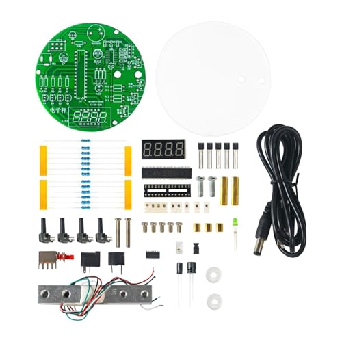 Harilla Bausatz für elektronische Waage, Bausatz für elektronische Teile, pädagogische Lötprojekte, 5-V-Bausatz für pädagogische Komponenten für, Set C von Harilla