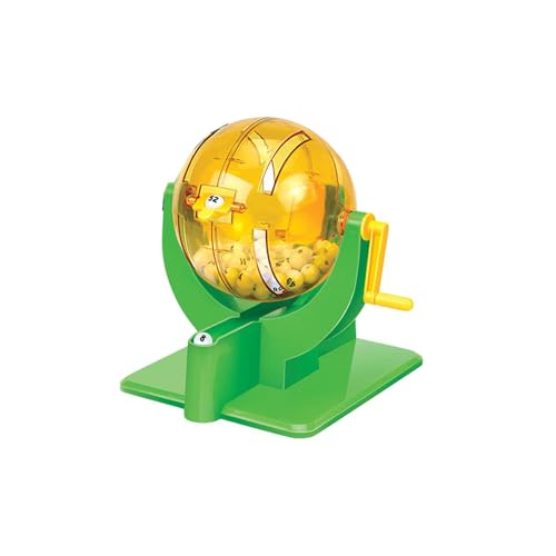 Harilla Bingo-Spielset, Lotteriemaschine, einzigartiges multifunktionales Glückszahlen-Auswahlgerät, Lottospiel für Kinder, Zuhause, Wohnzimmer Harilla Bingo-Spielset, Lotteriemaschine, einzigartiges multifunktionales Glückszahlen-Auswahlgerät, Lottospiel für Kinder, Zuhause, Wohnzimmer von Harilla