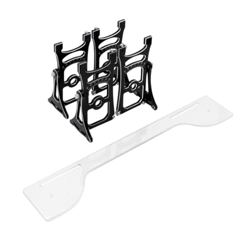 Harilla Chassis Setup System Set Ausrichtungswerkzeug Stabil Direkt Ersetzt Einstellung Lineal für 1/8 1/7 Rally Short Truck, Ohne Schraubenschlüssel von Harilla きん